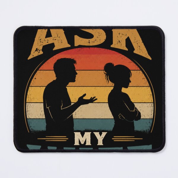 Item preview, let me ask my wife funny tshirt designed and sold by CRAZYpaterns.