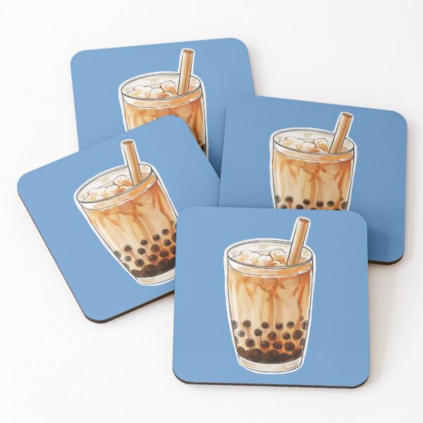 Item preview, Bubble Tea Sticker, Cute Drink Sticker, Hand-Drawn Boba Tea Illustration, Laptop Sticker, Water Bottle Sticker, Cafe Lover Gift designed and sold by SoftCrumbs Café.