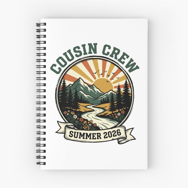 Item preview, Cousin Crew Summer 2026 Funny Retro Family Vacation Squad Design designed and sold by get55shirt.