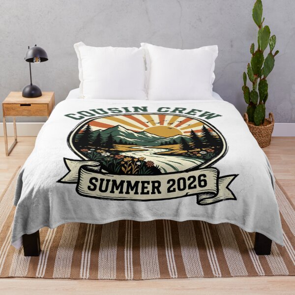 Item preview, Cousin Crew Summer 2026 Funny Retro Family Vacation Squad Design designed and sold by get55shirt.