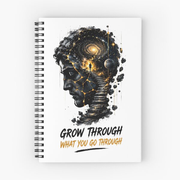 Item preview, Motivational Growth Mindset Cosmic Journey designed and sold by Amr Siam.