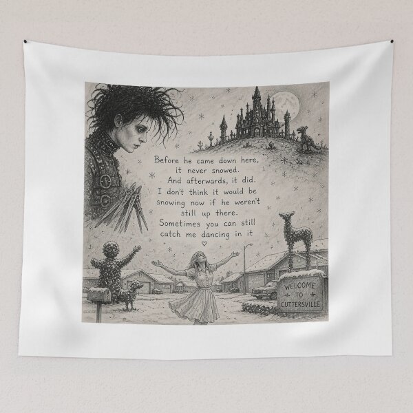 Item preview, Before he came down here, it never snowed... designed and sold by CinemaChronik.