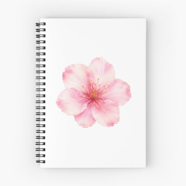 Item preview, Watercolor Sakura Cherry Blossom Flower Botanical Illustration | Spring Floral Art designed and sold by Ethereal-Rain.