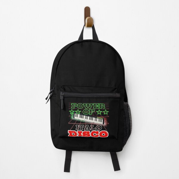 Item preview, Power of Italo Disco Black designed and sold by Graphroad.