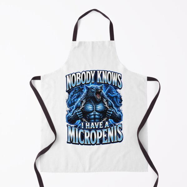 Item preview, Micropenis Funny Inappropriate Alpha Wolf Meme designed and sold by lvlupthreads.