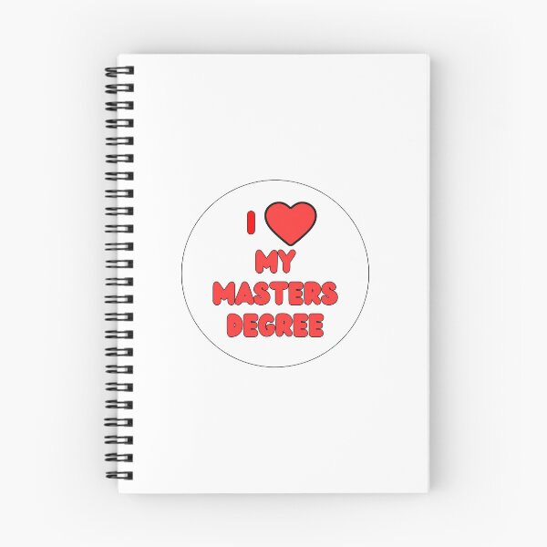 Item preview, I heart my masters degree designed and sold by julianna222.