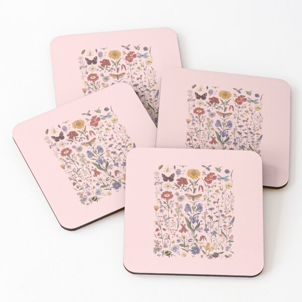 Item preview, Vintage Botanical Garden & Insect Study designed and sold by RahniNM.