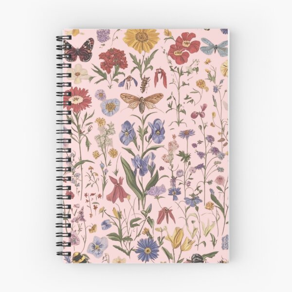 Item preview, Vintage Botanical Garden & Insect Study designed and sold by RahniNM.