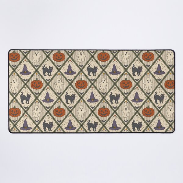 Item preview, Vintage Harlequin Halloween Pattern designed and sold by Graphic Daisy.