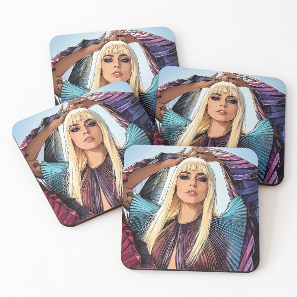 Item preview, Lady Gaga and colorful outfit (fan art) designed and sold by PopCultureAndStuff.