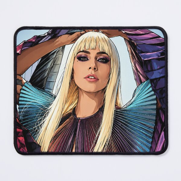 Item preview, Lady Gaga and colorful outfit (fan art) designed and sold by PopCultureAndStuff.