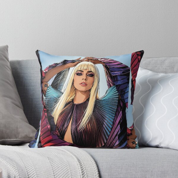 Item preview, Lady Gaga and colorful outfit (fan art) designed and sold by PopCultureAndStuff.