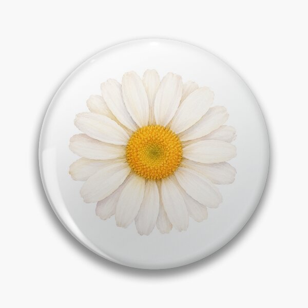 Item preview, Watercolor Daisy Flower Botanical Illustration | Spring Floral Art designed and sold by Ethereal-Rain.