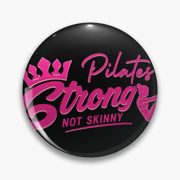 Item preview, Pilates Strong Not Skinny Workout Motivation Fitness Gift designed and sold by Digistore1221.