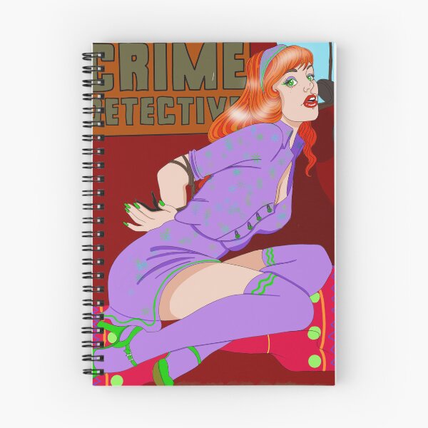 Item preview, Daphne crime magazine cover designed and sold by Torishire.