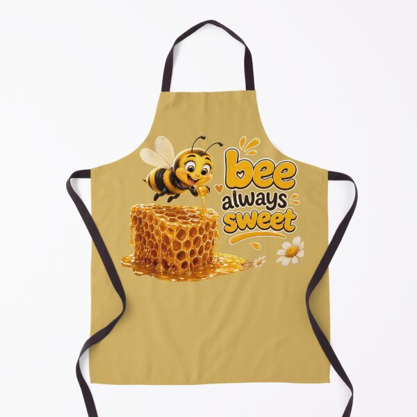 Item preview, Be Always Sweet, Little Golden Honey Bee Art designed and sold by Evelashop.