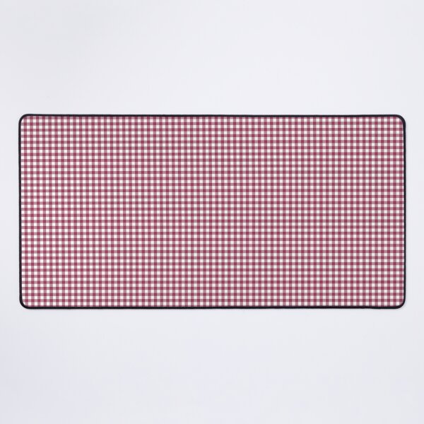 Item preview, Burgundy and White Gingham Pattern | Classic Maroon Checkered Print | Elegant Wine Red Gingham | Minimalist Burgundy Plaid Design | Rustic Dark Red Gingham designed and sold by VivaFy.