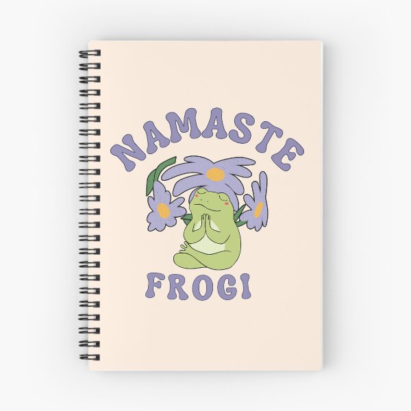 Item preview, Namaste frog, frogi designed and sold by BritishDelights.