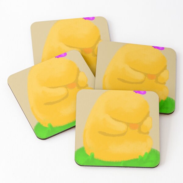 Item preview, Sad Yellow Duck with Butterfly designed and sold by MixCreativ.