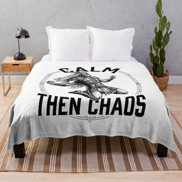 Item preview, Calm Then Chaos Football Motivation designed and sold by NellyOhNelly.