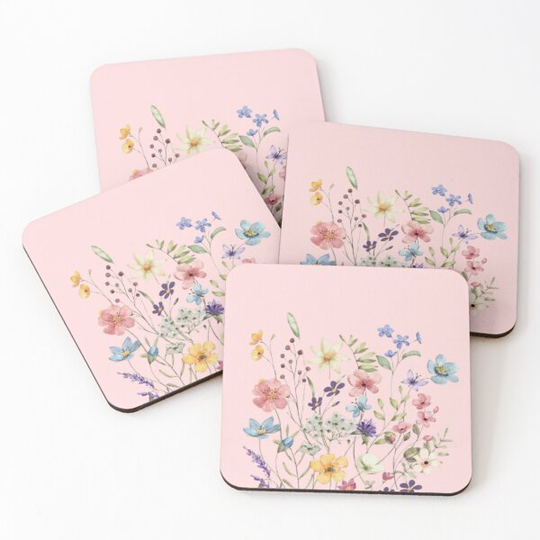 Item preview, Soft Watercolor Wildflower Meadow designed and sold by RahniNM.