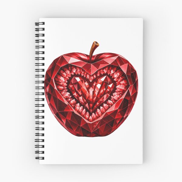 Item preview, Red Gemstone Apple designed and sold by wordspixies.