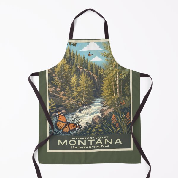 Item preview, Kootenai Creek Trail Montana Bitterroot Valley Adventures designed and sold by sabrinart42.