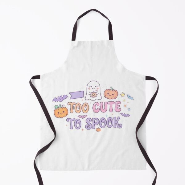 Item preview, Too Cute To Spook Cute Ghost T-Shirt | Kawaii Spooky Typography | Pastel Cute Graphic Tee designed and sold by Faisal Shah.