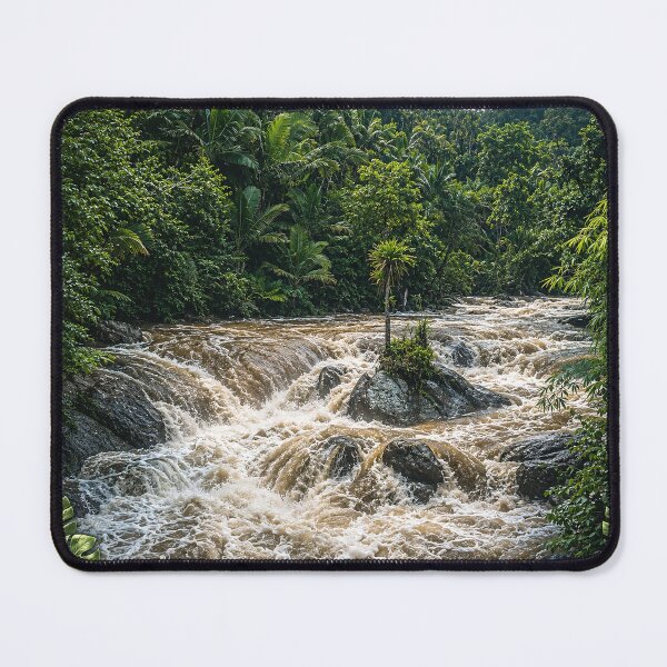 Item preview, Raging RIVER (danger!) In El Yunque Rainforest - Puerto Rico designed and sold by www.elyunqueprints.store.