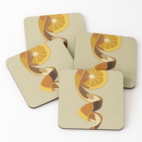Item preview, Spiraling Orange Peel Vector Illustration designed and sold by ArtVibeArty.