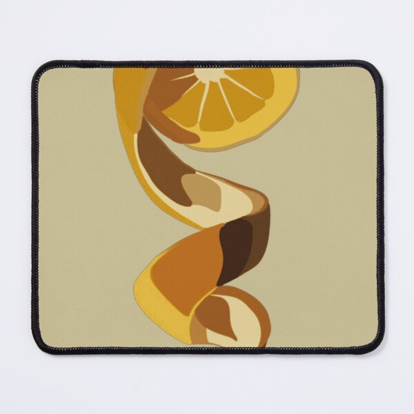 Item preview, Spiraling Orange Peel Vector Illustration designed and sold by ArtVibeArty.