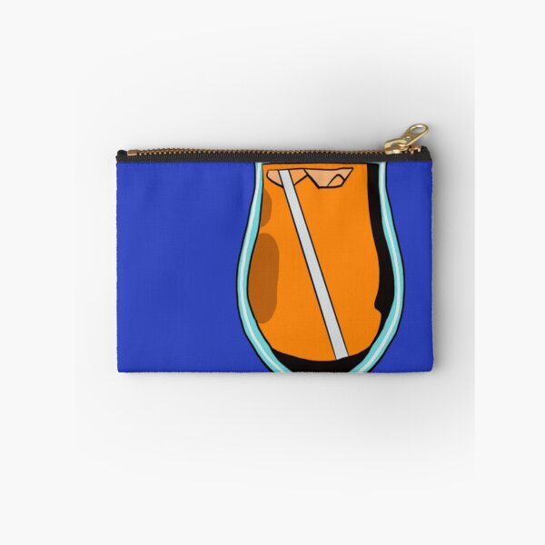 Item preview, Cartoon Iced Orange Juice in Hurricane Glass designed and sold by ArtVibeArty.