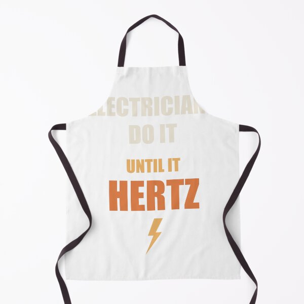 Item preview, Electricians Do It Until It Hertz - Funny Electrician Pun designed and sold by Spraxl.