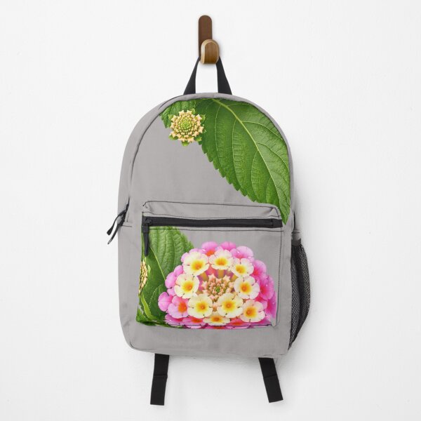 Item preview, Colorful Pink and Yellow Lantana Flower Botanical Design designed and sold by Nawi32.