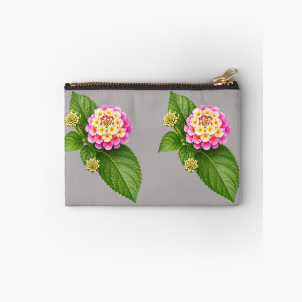 Item preview, Colorful Pink and Yellow Lantana Flower Botanical Design designed and sold by Nawi32.
