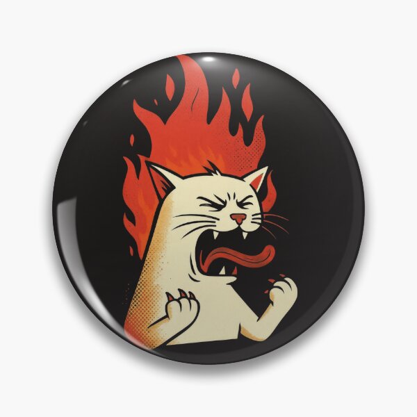 Item preview, Super Saiyan Flame Cat Rage Mode designed and sold by     Sela Art .