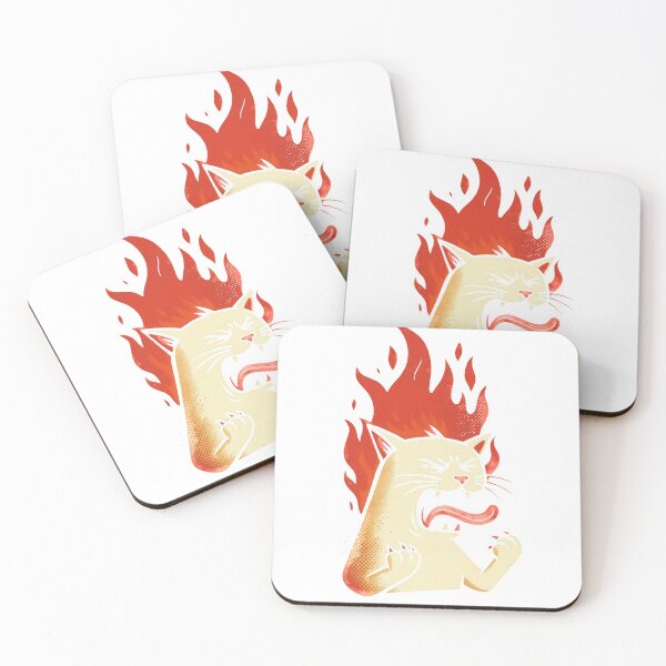 Item preview, Super Saiyan Flame Cat Rage Mode designed and sold by     Sela Art .