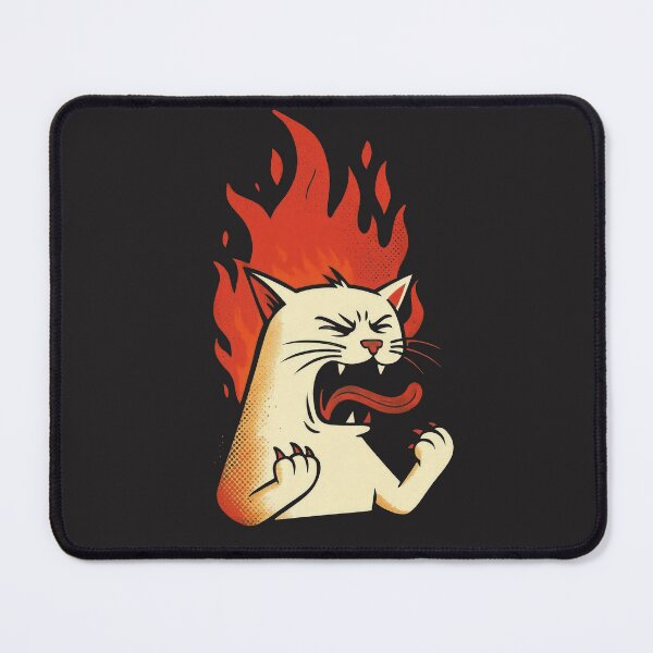 Item preview, Super Saiyan Flame Cat Rage Mode designed and sold by Sela Art .