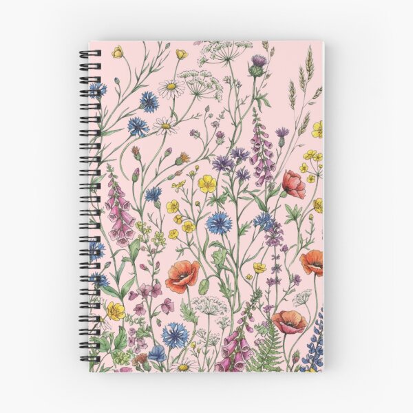 Item preview, Intricate Meadow Wildflowers Botanical designed and sold by RahniNM.