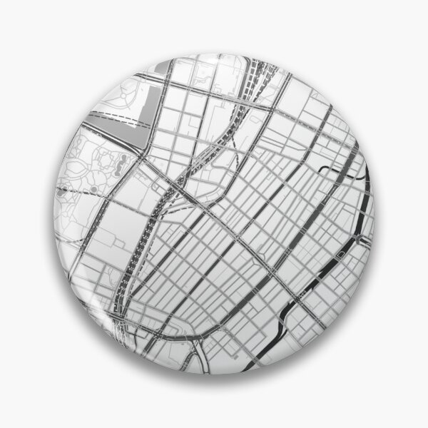 Item preview, Tokyo Black White City Map Poster, Minimal Street Map Wall Art designed and sold by LASTIQUE-dd.