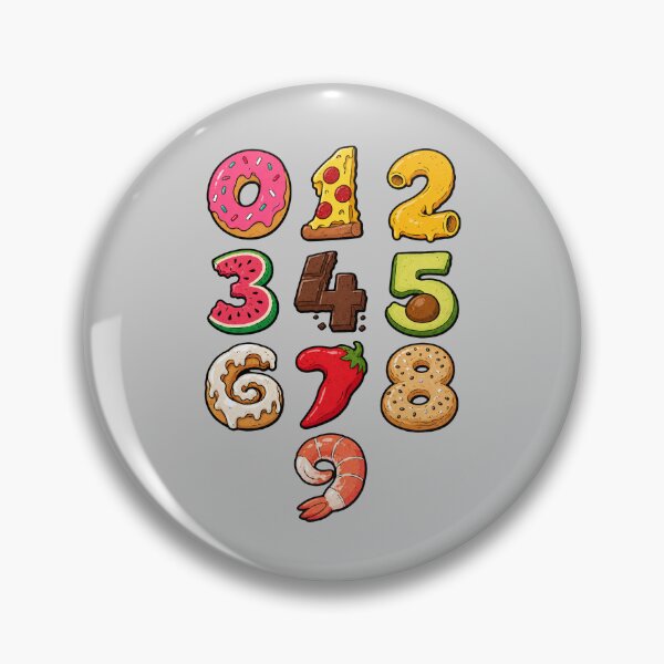 Item preview, Food Numbers Pack designed and sold by BrambleBox.