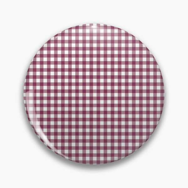 Item preview, Plum and White Gingham Pattern | Classic Purple Checkered Print | Elegant Deep Purple Gingham | Minimalist Plum Plaid | Rustic Dark Purple Gingham | Autumnal Plum Plaid designed and sold by VivaFy.