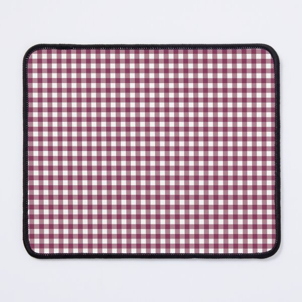 Item preview, Plum and White Gingham Pattern | Classic Purple Checkered Print | Elegant Deep Purple Gingham | Minimalist Plum Plaid | Rustic Dark Purple Gingham | Autumnal Plum Plaid designed and sold by VivaFy.
