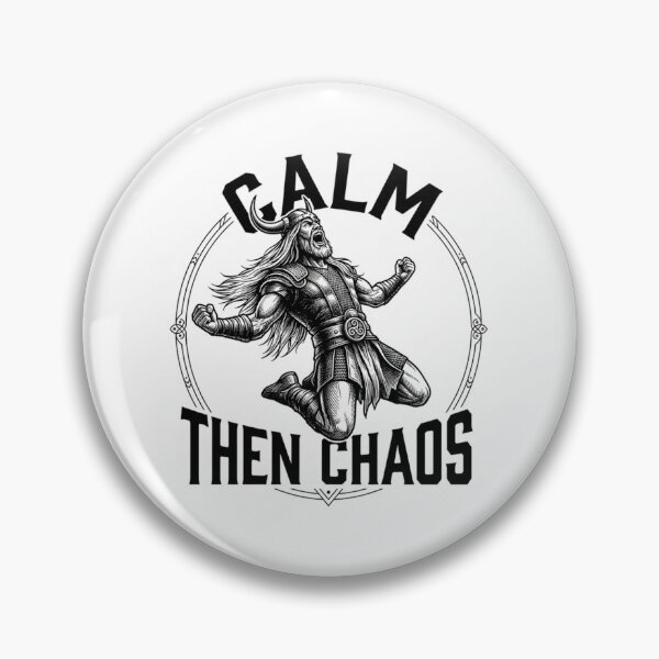 Item preview, Calm Then Chaos Football Motivation designed and sold by NellyOhNelly.