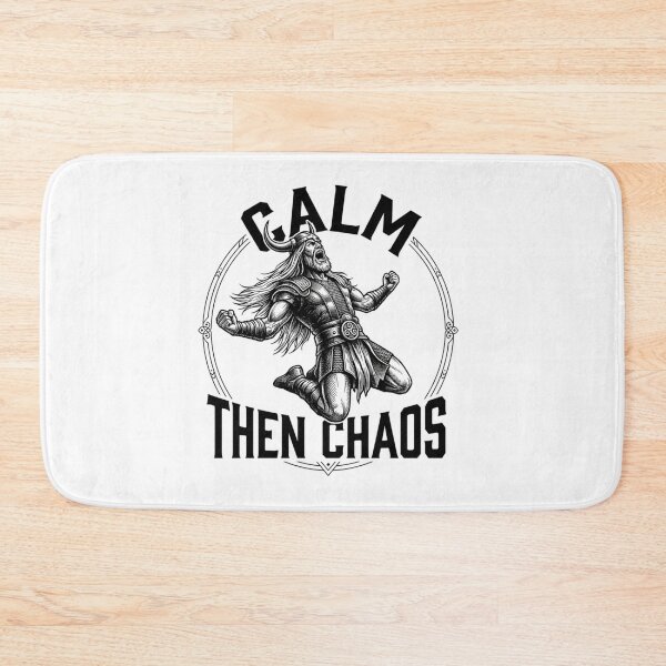 Item preview, Calm Then Chaos Football Motivation designed and sold by NellyOhNelly.