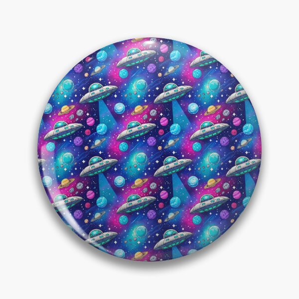 Item preview, Galactic UFO Adventure Pattern designed and sold by GalacticLabs.