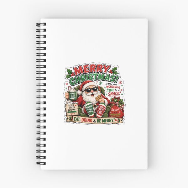 Item preview, Santa Eating a Snack designed and sold by LewpyG.