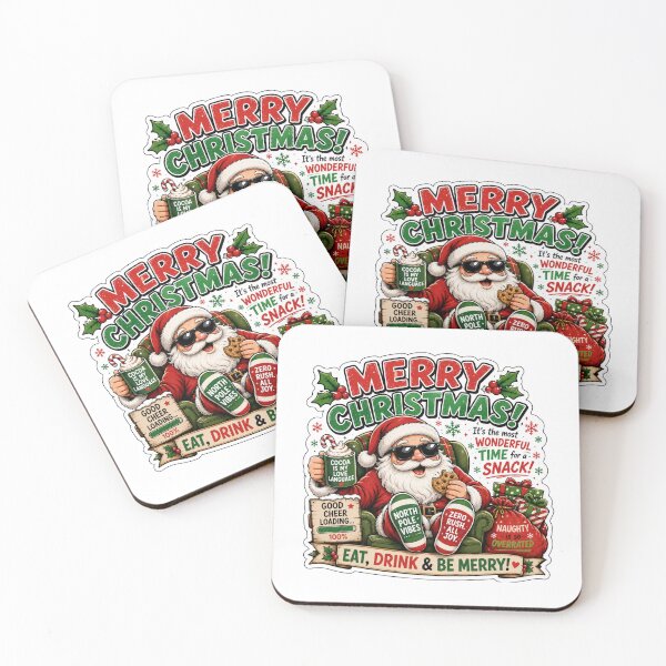 Item preview, Santa Eating a Snack designed and sold by LewpyG.