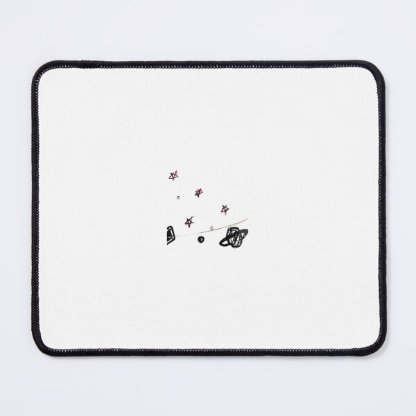 Item preview, low quality space aesthetic hand-drawn saturn and stars designed and sold by sylviasparkles.