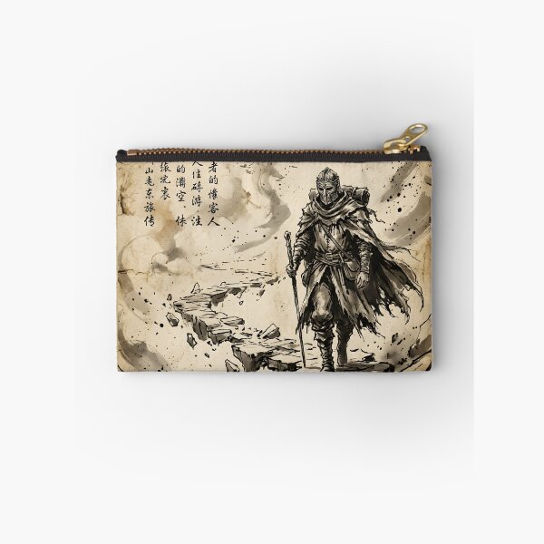 Item preview, The Masked Wanderer of the Void Sumi-e Ink Wash designed and sold by DuckOddity.